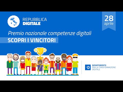 1° Premio competenze digitali: proclamazione dei vincitori e consegna dei premi