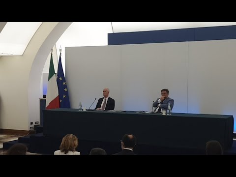 Conferenza stampa, presidenza del Consiglio dei ministri sulla Cybersecurity