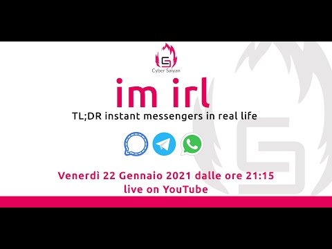 im irl | TL;DR instant messengers in real life