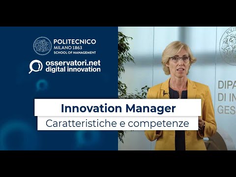 E’ arrivato l’Innovation Manager