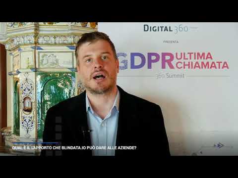 Blindata.io, analisi a grafo e blockchain per adeguarsi al GDPR - Francesco Gianferrari Pini