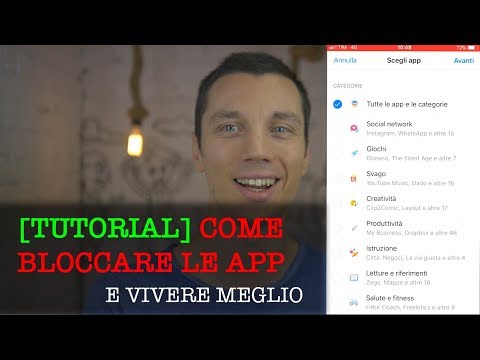 [TUTORIAL] Come impostare il blocco delle app dell&#039;iphone e vivere meglio | ANDREA VISCONTI